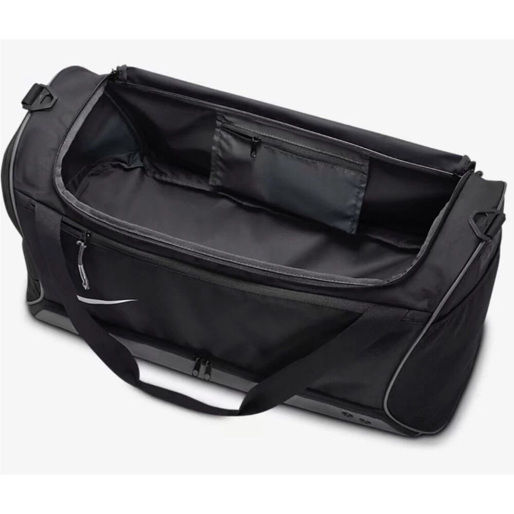 Nike Hoops Elite Duffel Duffle Bag Backpack Black Gym Travel DX9789-010 57L - Picture 3 of 5